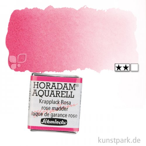 Schmincke HORADAM Aquarellfarben 1/2 Napf | 356 Krapplack rosa