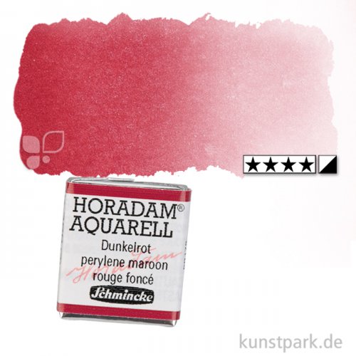 Schmincke HORADAM Aquarellfarben 1/2 Napf | 366 Dunkelrot