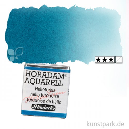 Schmincke HORADAM Aquarellfarben 1/2 Napf | 475 Heliotürkis