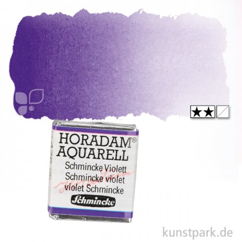 Schmincke HORADAM Aquarellfarben 1/2 Napf | 476 Schmincke Violett