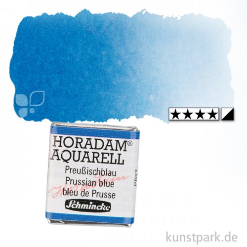 Schmincke HORADAM Aquarellfarben 1/2 Napf | 492 Preußischblau