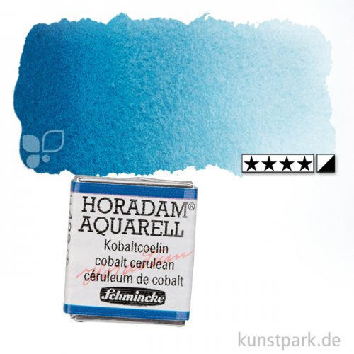 Schmincke HORADAM Aquarellfarben 1/2 Napf | 499 Kobaltcoelin
