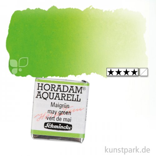 Schmincke HORADAM Aquarellfarben 1/2 Napf | 524 Maigrün