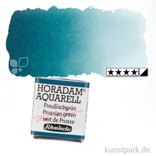 Schmincke HORADAM Aquarellfarben 1/2 Napf | 528 Preußischgrün