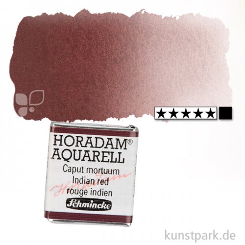 Schmincke HORADAM Aquarellfarben 1/2 Napf | 645 Caput Mortuum