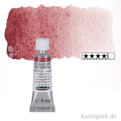 Schmincke HORADAM Aquarellfarben Tube 5 ml | 370 Potters Pink