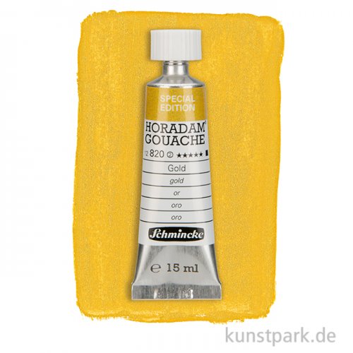 Schmincke HORADAM Gouache Sonderfarbton - Gold, 15 ml