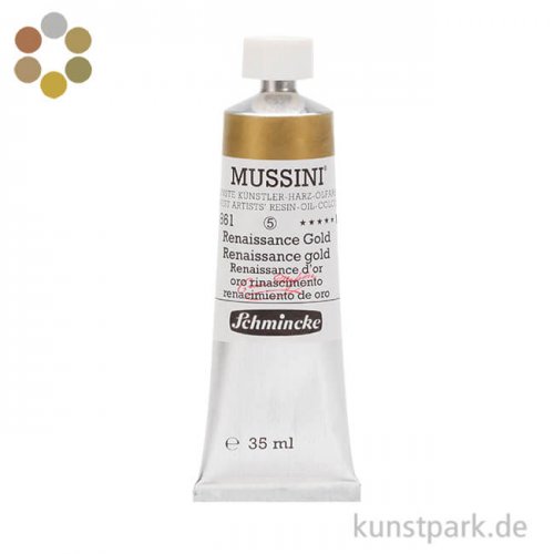 Schmincke MUSSINI Gold 35 ml