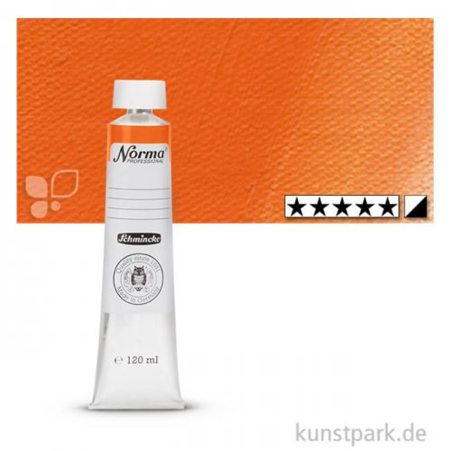 Schmincke NORMA Ölfarben 120 ml | 302 Brillantorange