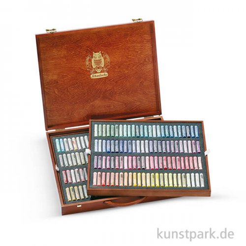 Schmincke PASTELL - Holzkasten Mehrzweck 200 Stifte