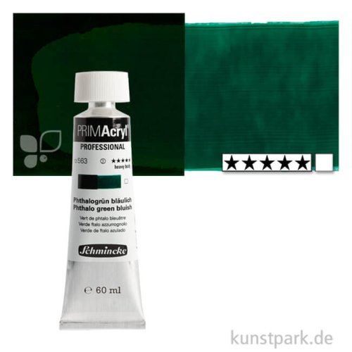 Schmincke PRIMAcryl Acrylfarben 60 ml | 563 Phtalogrün bläulich