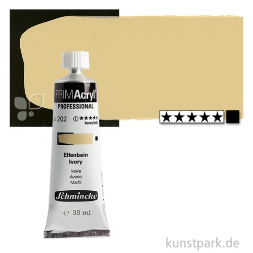 Schmincke PRIMAcryl Acrylfarben 35 ml | 202 Elfenbein
