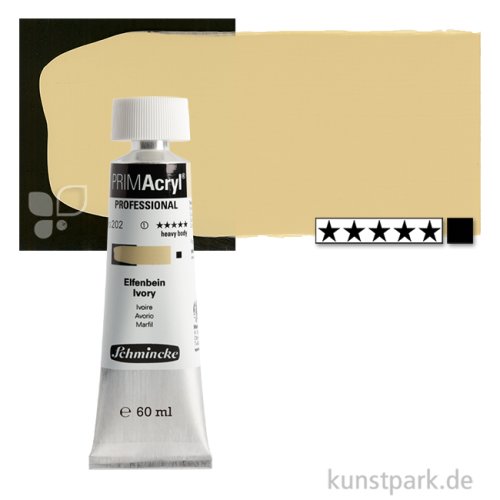 Schmincke PRIMAcryl Acrylfarben 60 ml | 202 Elfenbein