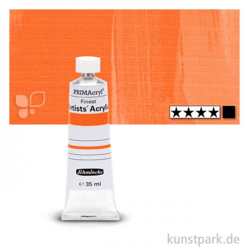 Schmincke PRIMAcryl Acrylfarben 35 ml | 215 Brillantorange