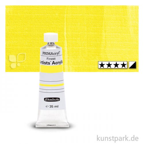 Schmincke PRIMAcryl Acrylfarben 35 ml | 205 Zitronengelb