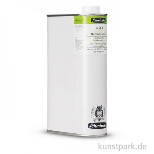 Schmincke Schlussfirnis glänzend für Öl 1000 ml