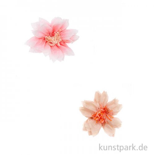 Seidenpapierblumen Set - Kirschblüten, 25 cm