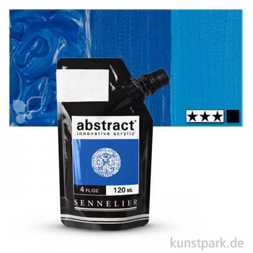 Sennelier ABSTRACT Acrylfarbe 120 ml | Coelinblau subst.