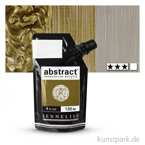 Sennelier ABSTRACT Acrylfarbe 120 ml | Irisierendes Bronze