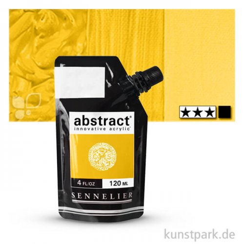 Sennelier ABSTRACT Acrylfarbe 120 ml | Neapelgelb dunkel