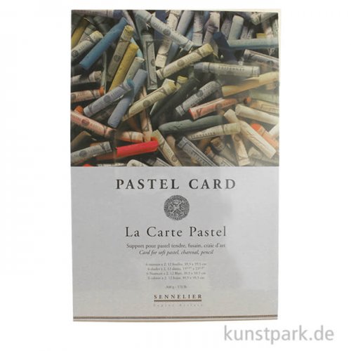 Sennelier Pastel Card - Pastellkarton 12 Blatt, 360g