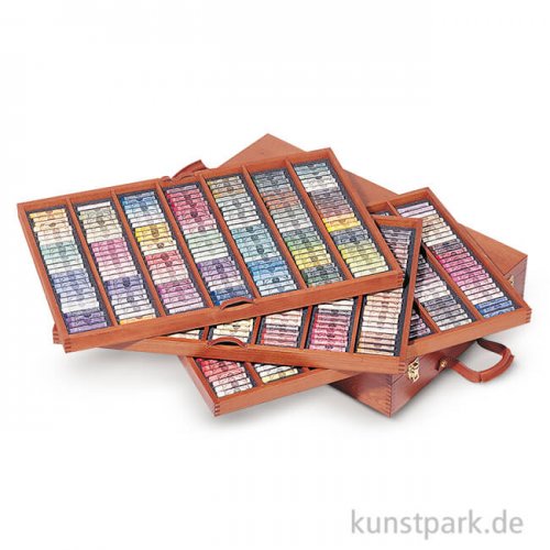 Sennelier Softpastell ECU - Holzkasten mit 525 Stiften