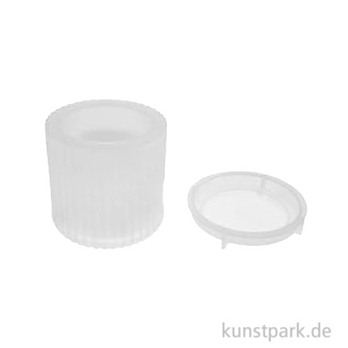 Silikon Gießform Vase, ø 7,5 cm, Höhe 7,5-8,5 cm