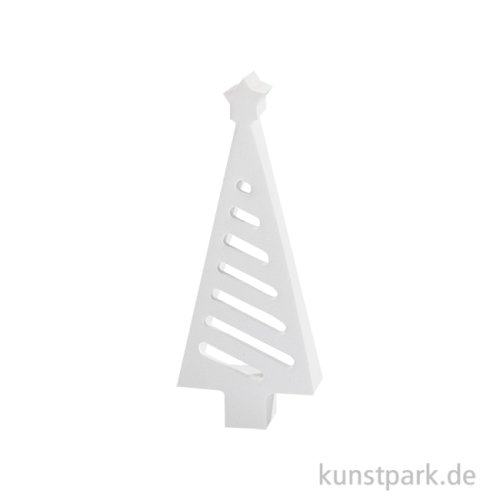 Silikonform Tannenbaum, Streifen, 12,5 x 5 x 2 cm