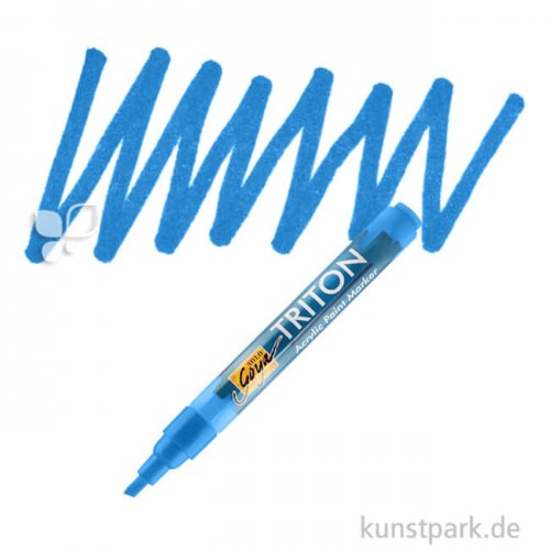 Kreul TRITON Acrylic Paint Marker 1-4 mm Einzelfarbe | Kobaltblau