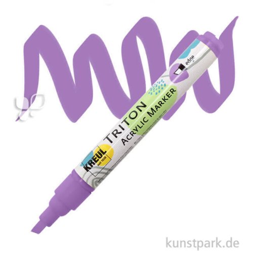 KREUL TRITON Acrylic Marker, 1-4 mm Einzelfarbe | Flieder