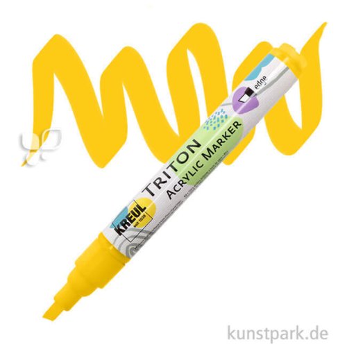 KREUL TRITON Acrylic Marker, 1-4 mm Einzelfarbe | Gold