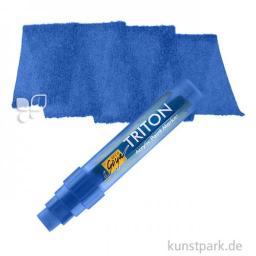 Kreul TRITON Acrylic Paint Marker 15 mm Einzelfarbe | Ultramarinblau