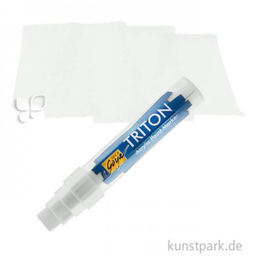 Kreul TRITON Acrylic Paint Marker 15 mm Einzelfarbe | Weiss