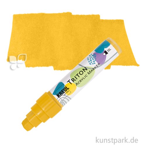 KREUL TRITON Acrylic Marker, 15 mm Einzelfarbe | Gold