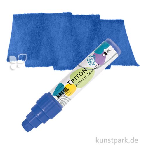 KREUL TRITON Acrylic Marker, 15 mm Einzelfarbe | Ultramarinblau