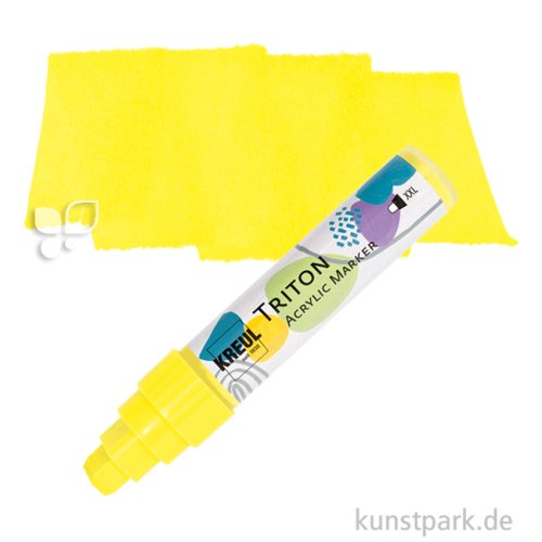 KREUL TRITON Acrylic Marker, 15 mm Einzelfarbe | Zitron