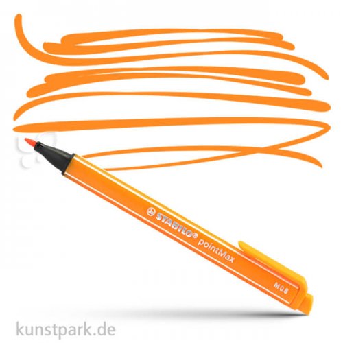 STABILO pointMax Filzschreiber Einzelstift | Orange