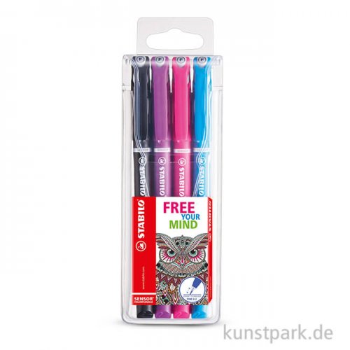 STABILO Sensor Colortangle 4er Etui