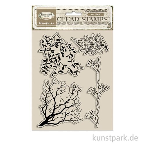 Stamperia Acrylic Stamps - Herbarium Silvae Tree Branches