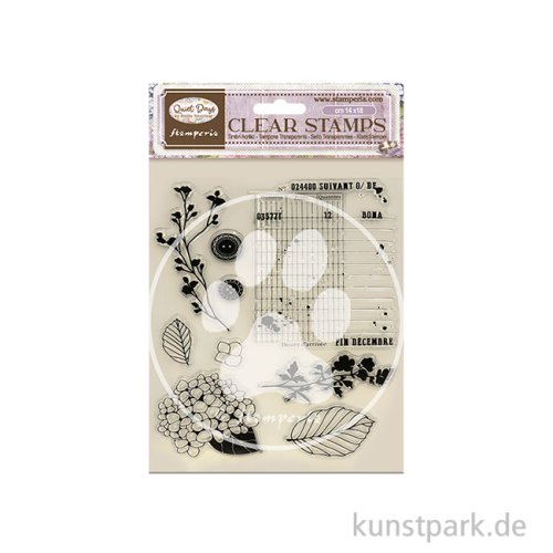 Stamperia Acrylic Stamps - Quiet Days Hydrangea