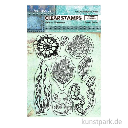 Stamperia Acrylic Stamps - Songs of the Sea Corals