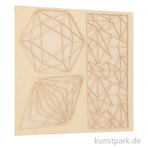 Stamperia Decorativ Chips - Geometry, 14 x 14 cm