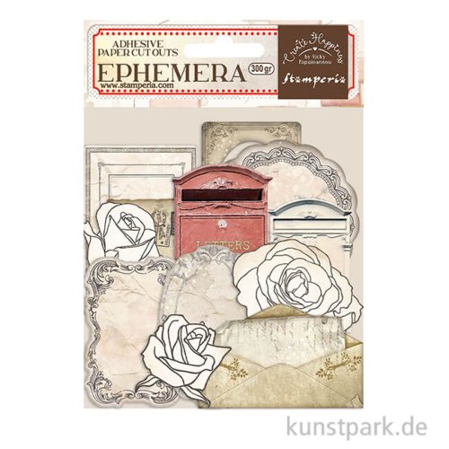 Stamperia Ephemera Aufkleber - Create Happiness Christmas Letters