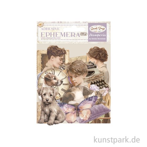 Stamperia Ephemera Aufkleber - Quiet Days