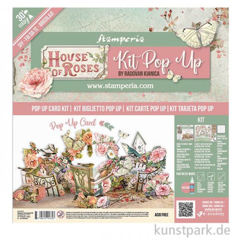 Stamperia Pop up Kit - House of Roses