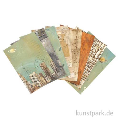 Stamperia Reispapier Selection - A New Beginning Backgrounds, A6