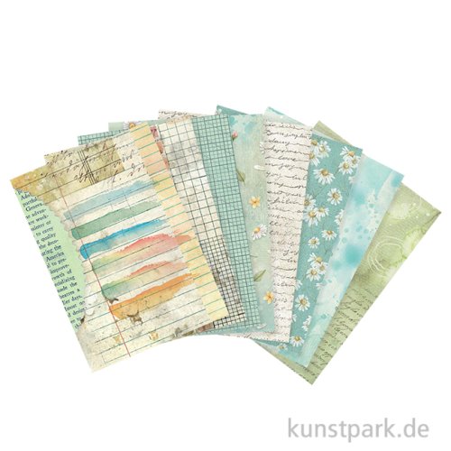 Stamperia Reispapier Selection - Daisy Art Backgrounds, A6