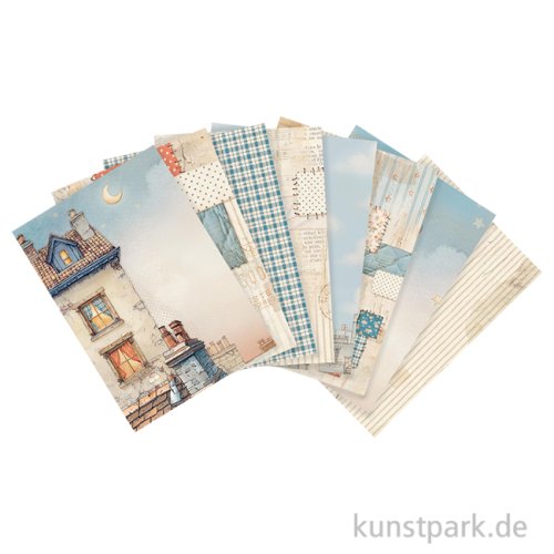 Stamperia Reispapier Selection - Family Backgrounds, A6