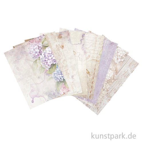 Stamperia Reispapier Selection - Quiet Days Backgrounds, A6