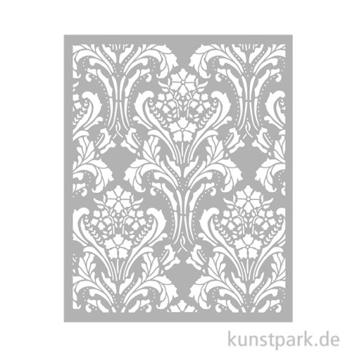 Stamperia Schablone - Quiet Days Baroque Tapestry, 20 x 25 cm